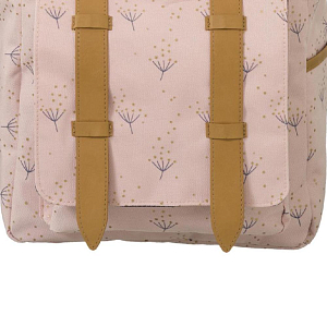 Рюкзак Fresk "Парящий одуванчик", бежево-розовый, большой, водонепроницаемый